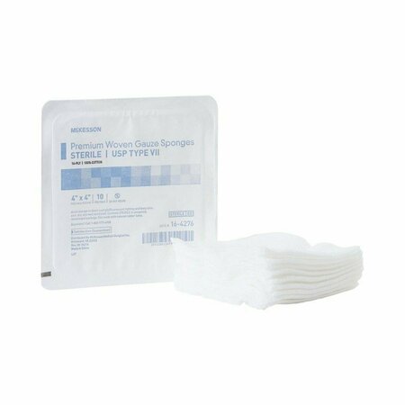 MCKESSON Sterile USP Type VII Gauze Sponge, 4 x 4 Inch, 720PK 16-4276